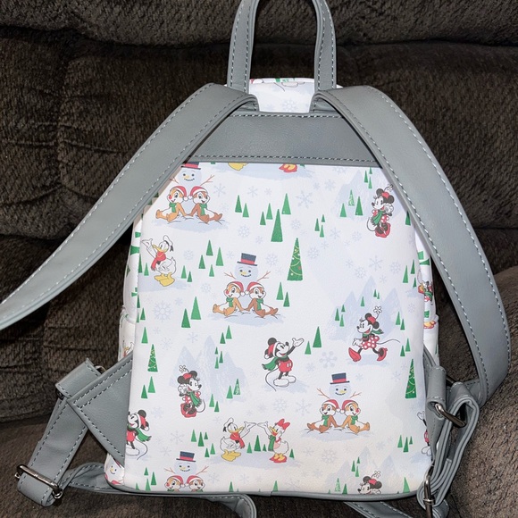 Loungefly Holiday Mickey and Friends Mini Backpack main image 4